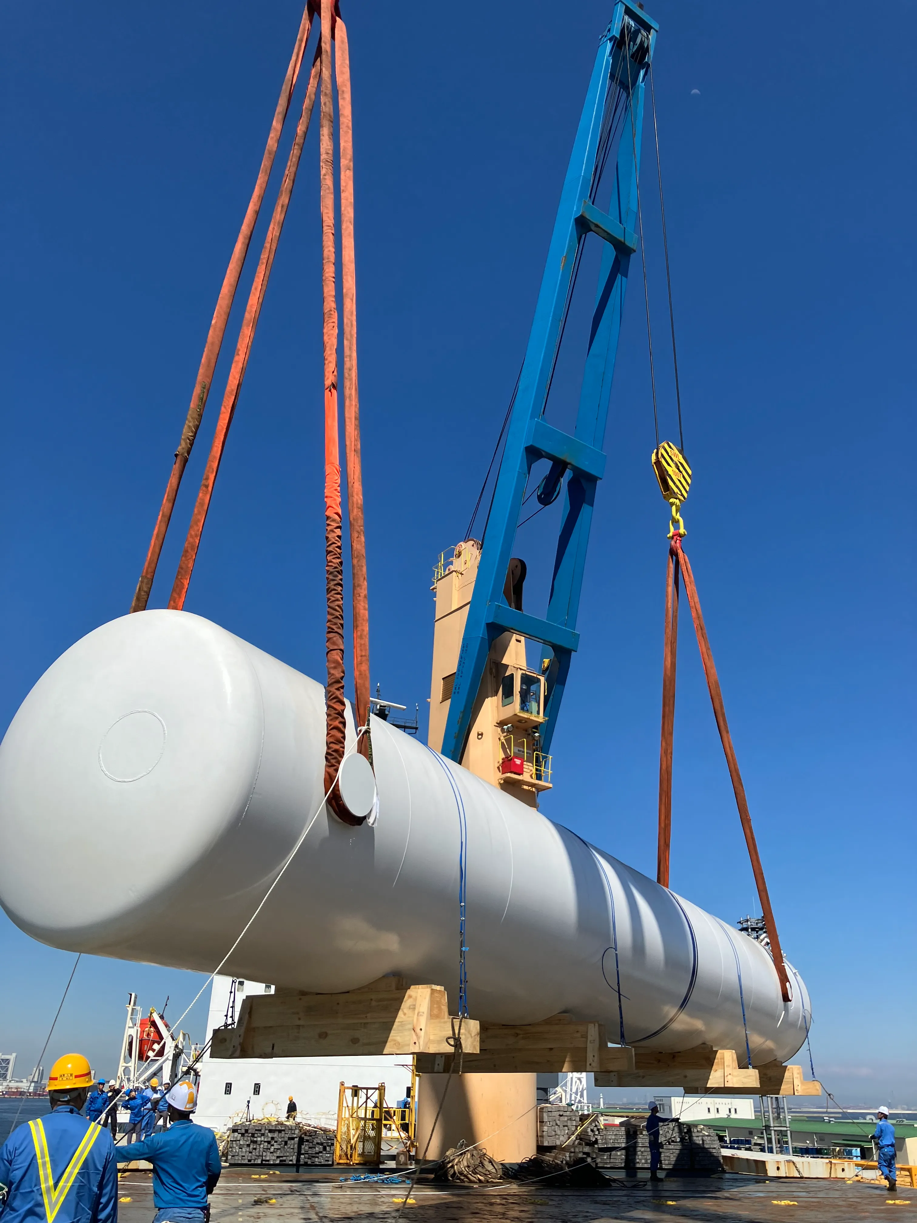 プラントプロジェクト輸送の様子1