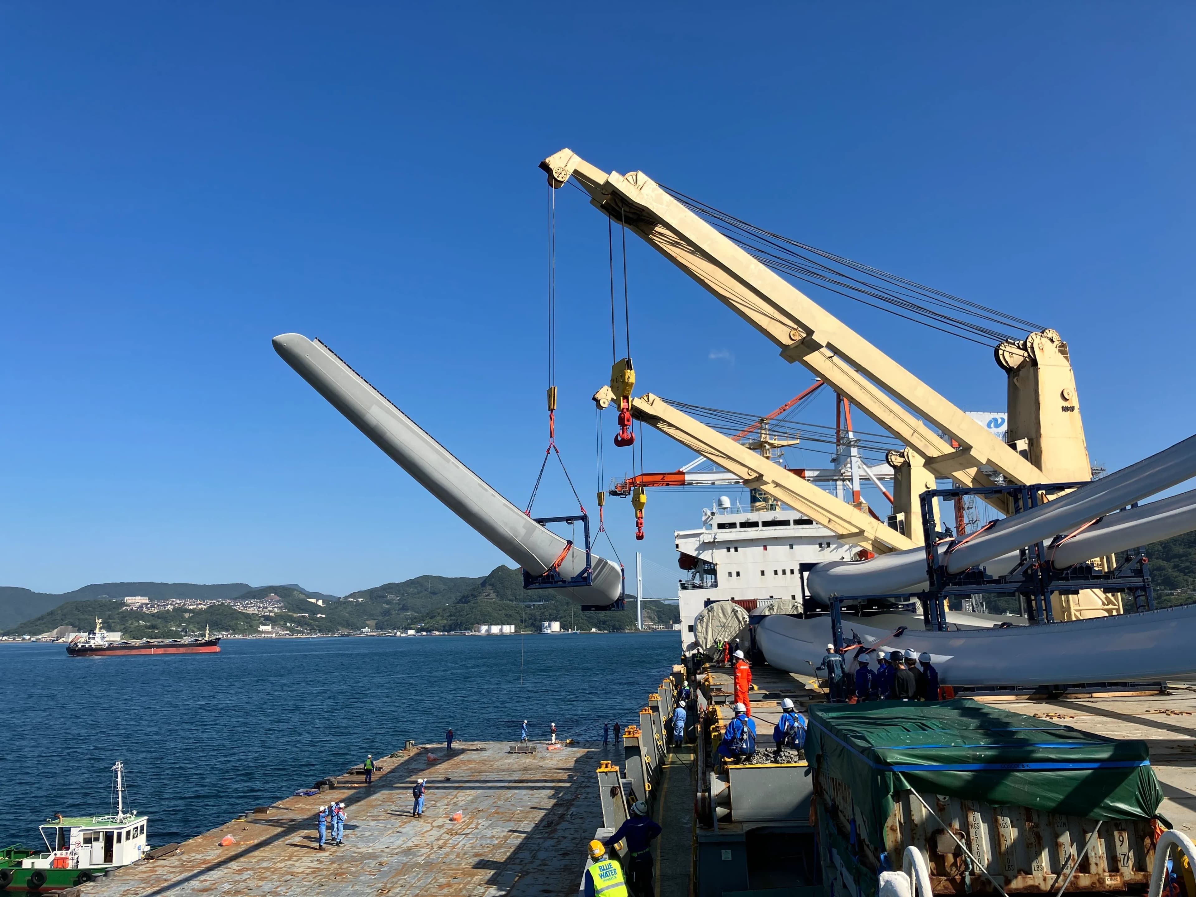 プラントプロジェクト輸送の様子2