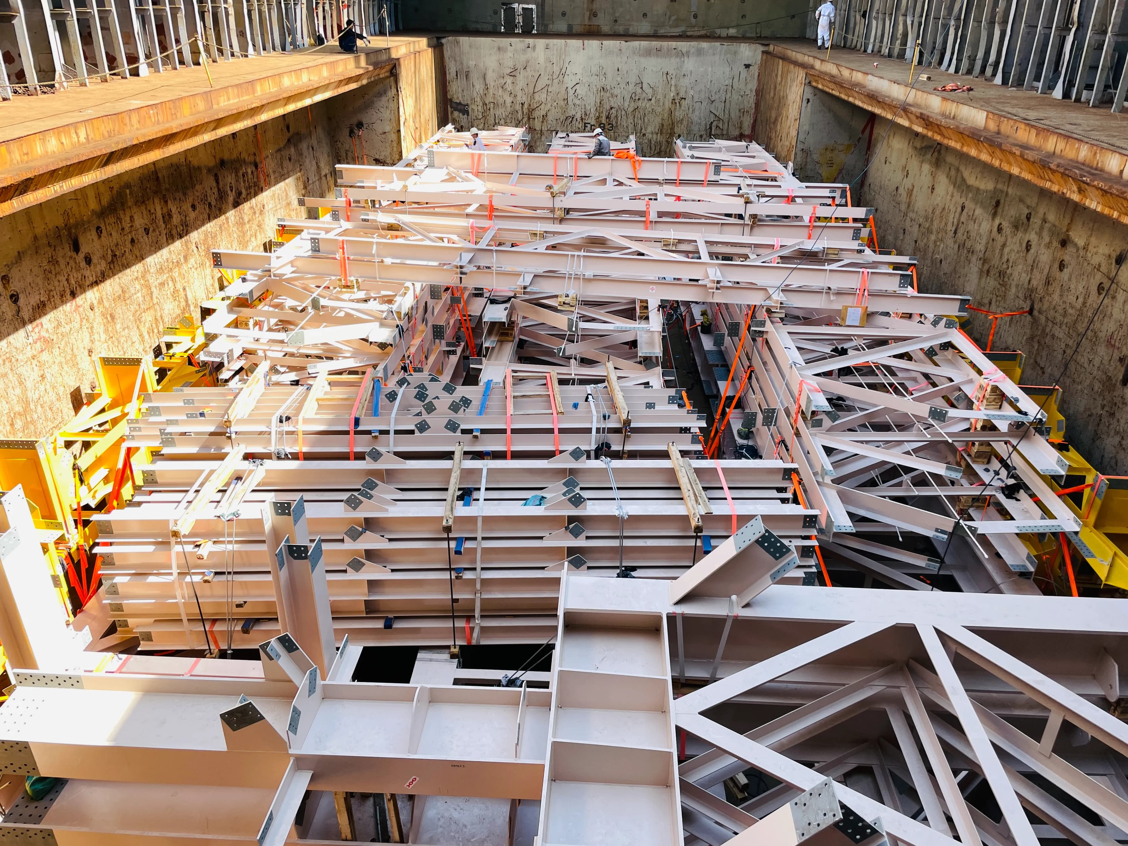 プラントプロジェクト輸送の様子4